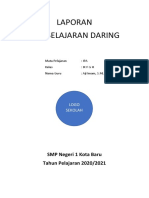 Contoh Cover Laporan Daring IPA PDF