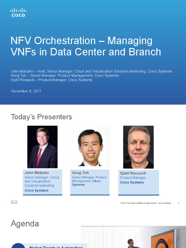 NFV Orchestration - Managing Vnfs in Data Center and Branch | PDF ...