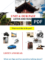 Unit 4: Our Past: Listen and Read
