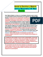 Comprendiendo La Doctrina y Materia Médica Dinámica Miasmática