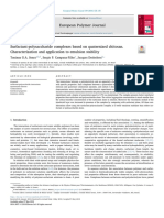 European Polymer Journal: Tonimar D.A. Senra, Sergio P. Campana-Filho, Jacques Desbrières