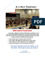 Sbegley Bandfundraiser