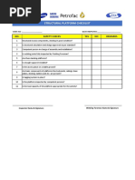 Structural Platform Checklist