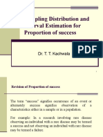 5SD & Estim of Proportion of Success