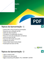 Plano Anual de Contratações e Sistema PGC