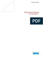 Maintenance Manual All Cylinders: Original Instructions