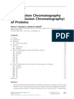 Gel Filtration Chromatography (Size Exclusion Chromatography) of Proteins