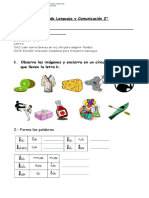 Guía de Lenguaje y Comunicación 2°: Lecciones sobre la letra k