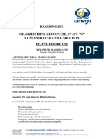 Baxedin - 20 - Leaflet - V-01chlorohexidine Gluconate PDF