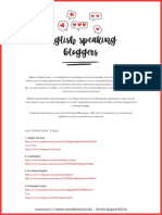 Bloggers&videos PDF