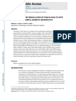 HHS Public Access: Exercise-Induced Modulation of Pain in Adults With and Without Painful Diabetic Neuropathy