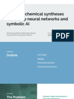 Planning Chemical Syntheses With Deep Neural Networks and Symbolic AI - Presentation