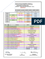 Online Timetable IX Sem PDF