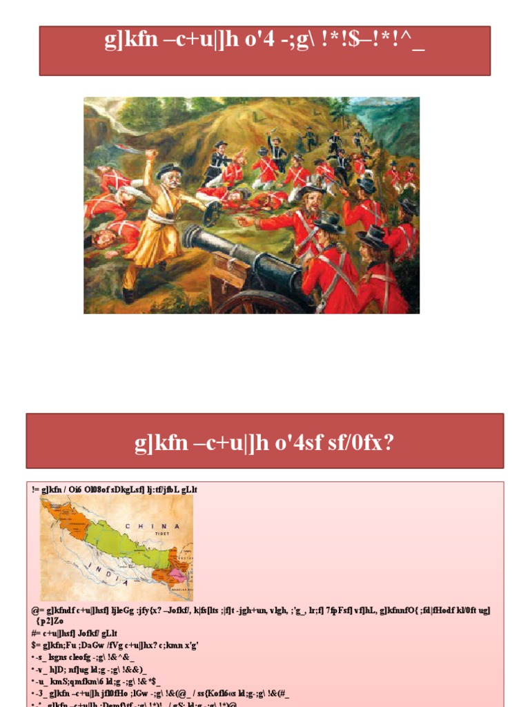Anglo Nepal War 1814 1816 Pptx
