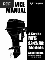 Honda Service Manual b75-b100-bf100-bf8 | PDF