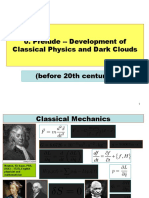 Prelude - Development of Classical Physics and Dark Clouds (Before 20th Century)