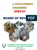 Annual Development Programme: Board of Revenue