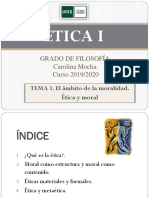 ETICA I. Tema1. 2019-2020