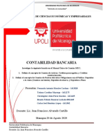 Tarea N.1 Investigacion Basada en El Manual Unico de Cuentas (MUC) - Definicion de Concetos de La Cuentas de Activos y Pasivos