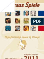 Pegasus Spiele Verlagskatalog Frühjahr / Sommer 2011
