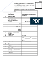 Form-A Application for Solar PV Rooftop Installation