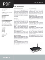 3.5G Mobile Router: DIR-450 / DIR-451