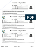 The Superior College Lahore: BAEM-F16-003