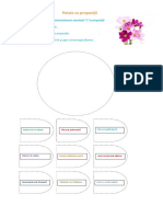 Petale cu propoziţii -automatizare sunete