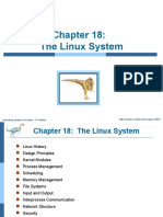 The Linux System: Silberschatz, Galvin and Gagne ©2013 Operating System Concepts - 9 Edition