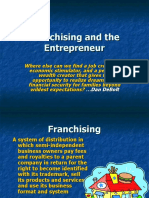 Franchising and the  Entrepreneur.ppt