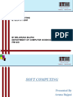 CS-8001 Soft Computing B.Tech Iv Year