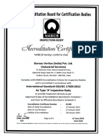 NABCB Certificate