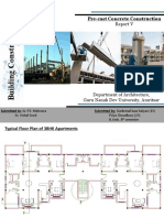 Report V: Pre-Cast Concrete Construction
