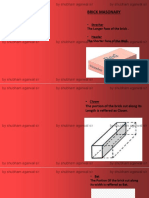 Brick Masonry Bonding Types