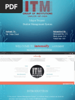 Major Project: Student Management System
