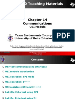 MSP430 Teaching Materials: Communications