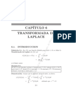 Transformada de Laplace - Universidad de Antioquia