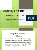 Seni Rupa 2 Dimensi: Titik, Garis, Bidang, Warna dan Tekstur