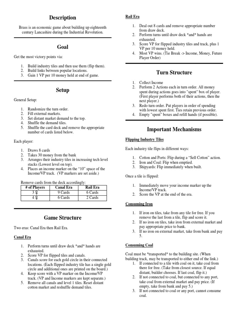 Manual Brass Birmingham EN PDF PDF Canal Rail Transport