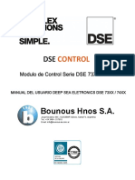 Manual de Usuario DSE 73XX - 74XX