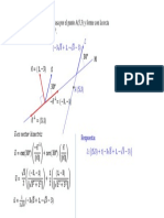 Ecuación recta L pasa punto A(5,3) forma ángulo 30° con M: x -3y + 1 = 0