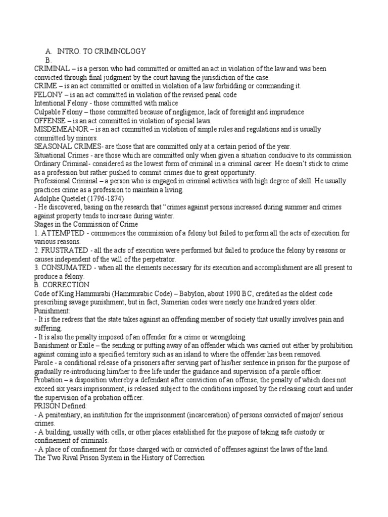 INTRO To Criminology PDF Bullet Firearms