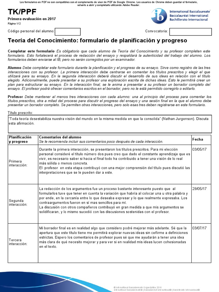 Modelo Lleno de TKPPF | PDF | Ensayos | Informática