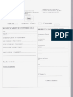 Bordereau de Versement PDF