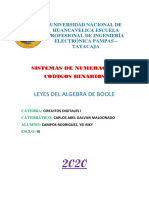 Ejercicios Algebra Boleana PDF
