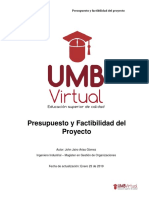 2.2 Texto Guía Presupuesto y Factibilidad Del Proyecto