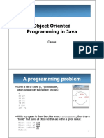 Object Oriented Programming in Java