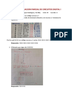 Primera Evaluacion Parcial de Circuitos Digital I PDF