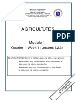 TLE TE-5 Q1 W1 Mod1 Agriculture