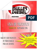 MULLER DIESEL Lista de Produtos Site